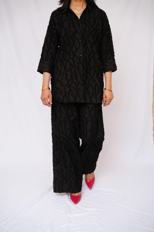 Textured Black Set